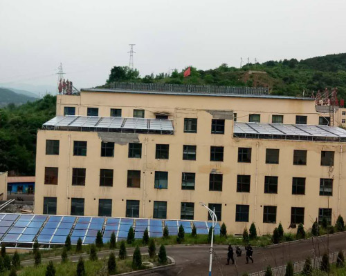 山西古县兰花宝欣煤业太阳能热水设备（45吨）